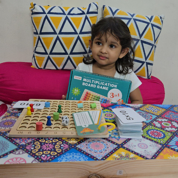 Multiplication Learning and Practicing Board