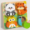 Panda,Cat,Owl,Snail