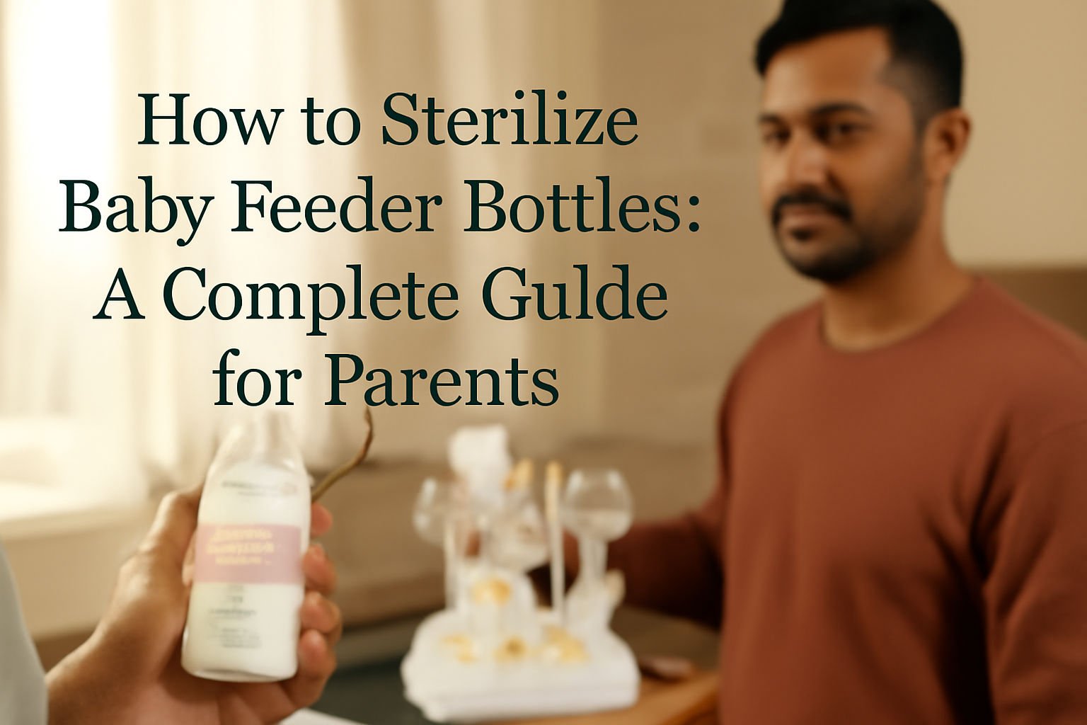 How to Sterilize Baby Feeder Bottles