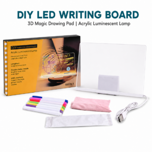 DIY LED Writing Board | 3D Magic Drawing Pad | Acrylic Luminescent lamp