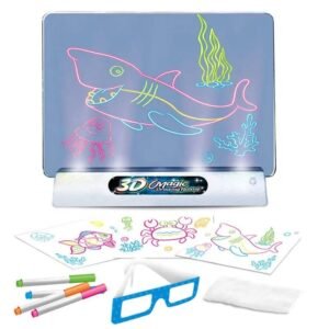 DIY LED Writing Board | 3D Magic Drawing Pad | Acrylic Luminescent lamp