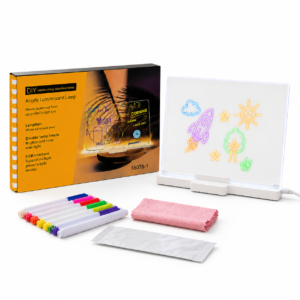 DIY LED Writing Board | 3D Magic Drawing Pad | Acrylic Luminescent lamp